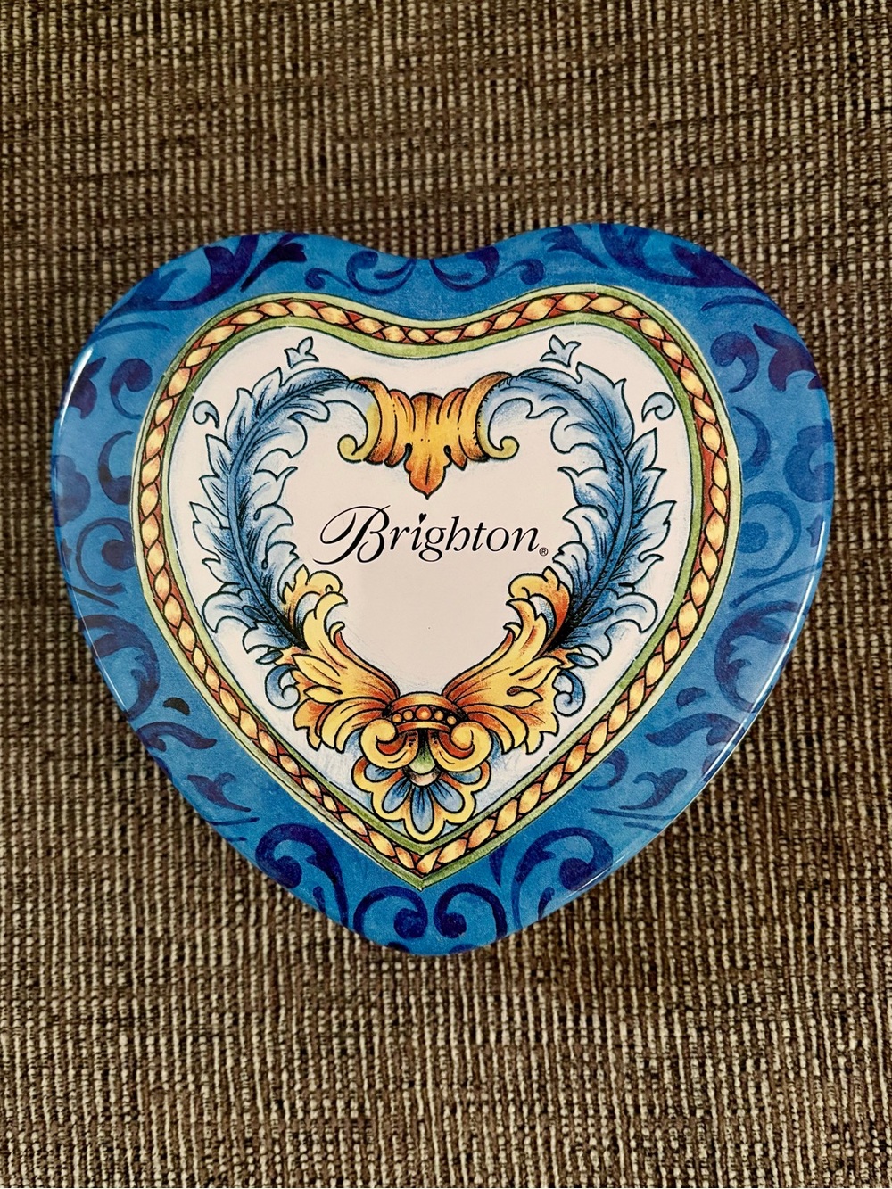 EUC Vintage Brighton Jewelry Tin